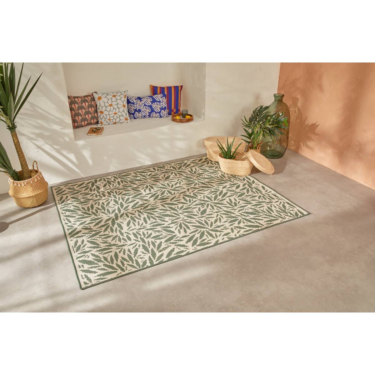 Alfombra de Exterior ILANGA Verde