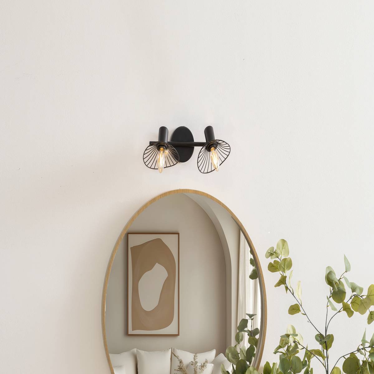Aplique de pared/techo “Adelia”