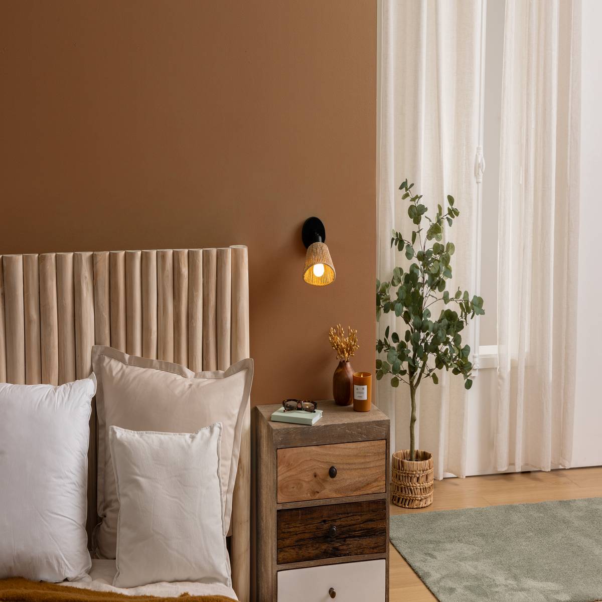 Aplique de pared/techo “Myha”