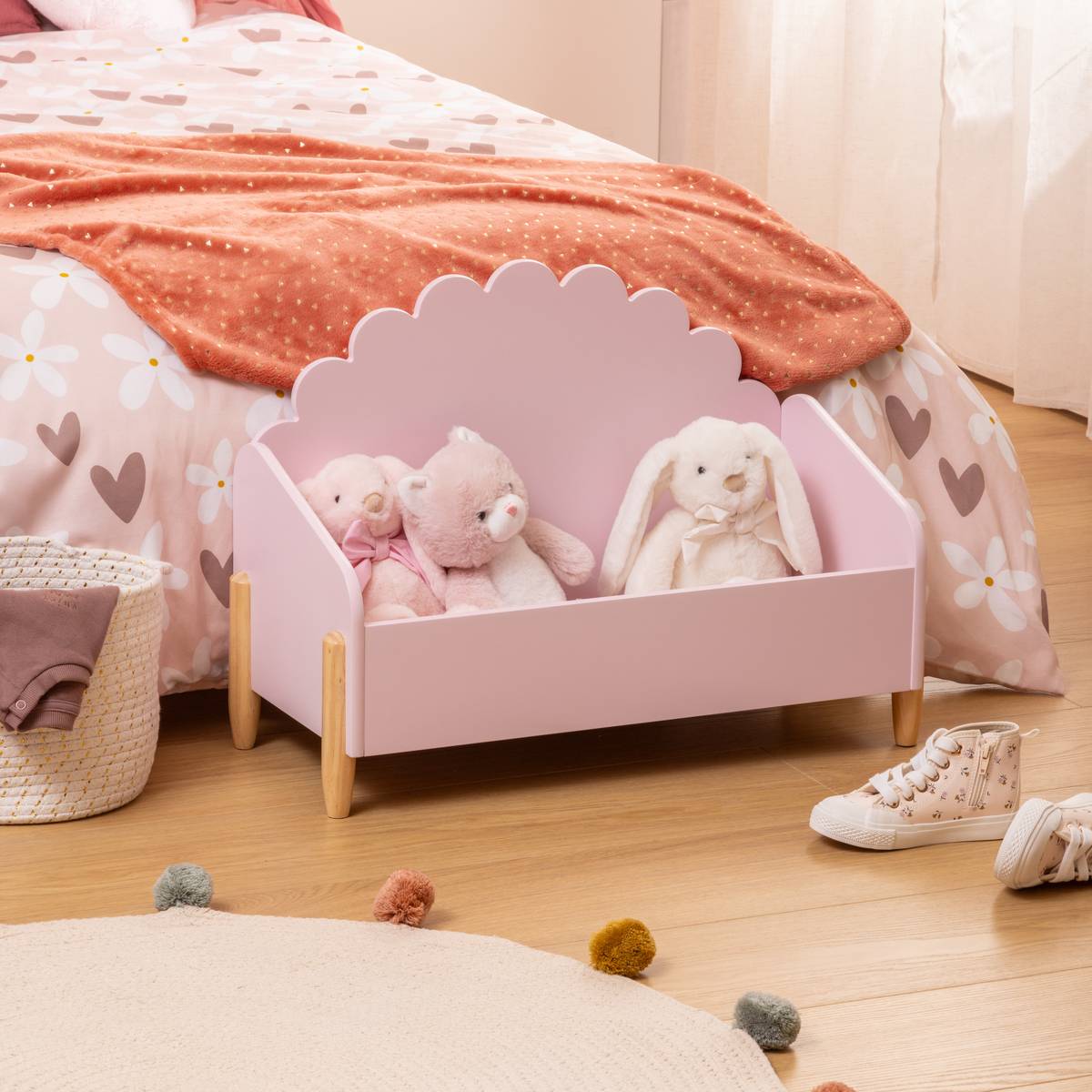 Cofre de flores infantil “Suavidad”