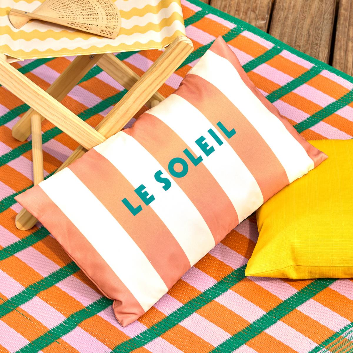 Cojín de exterior rectangular “Poolside”