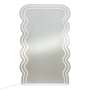 Espejo de neón LED “Wavy”