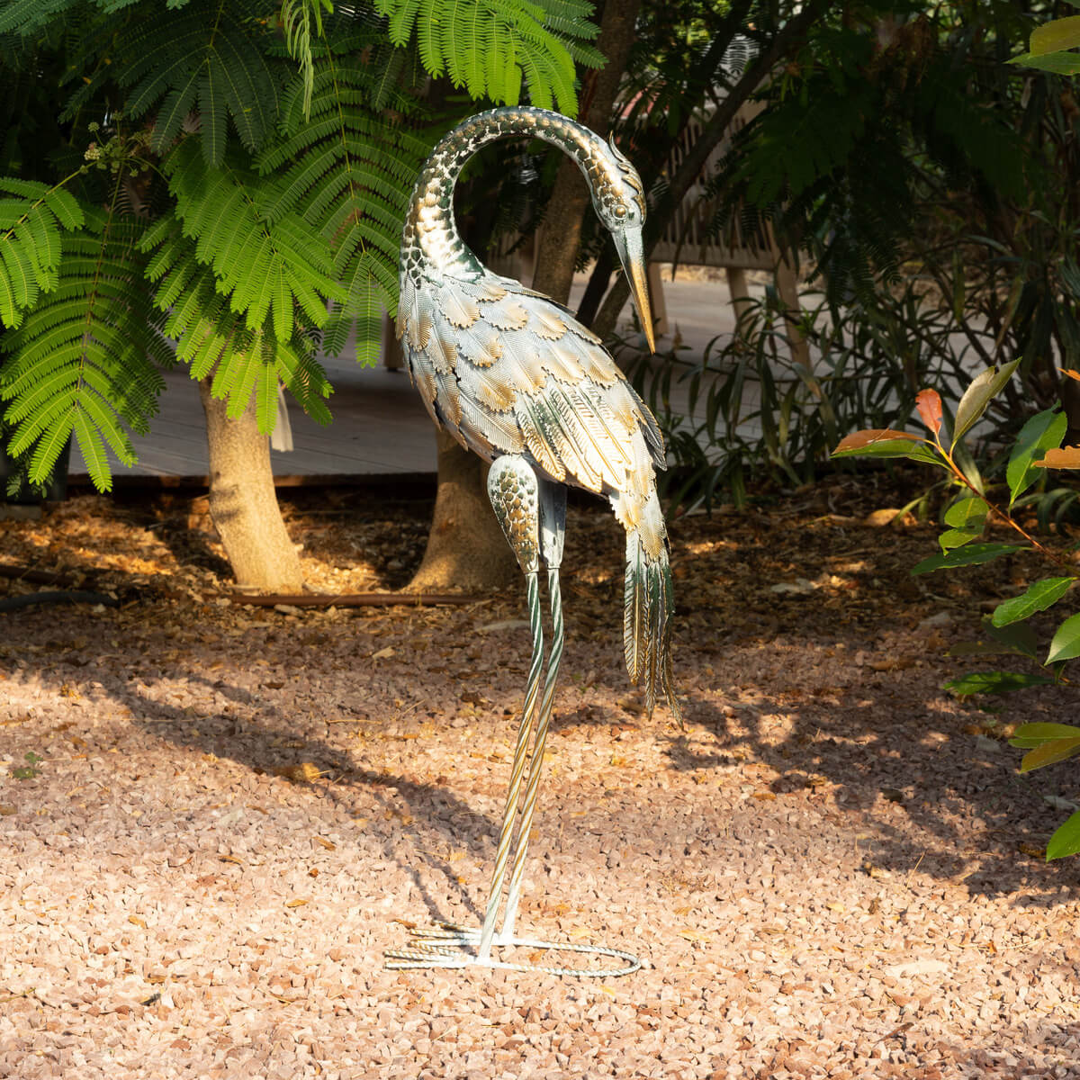 Estatua de exterior Garza “Howard”