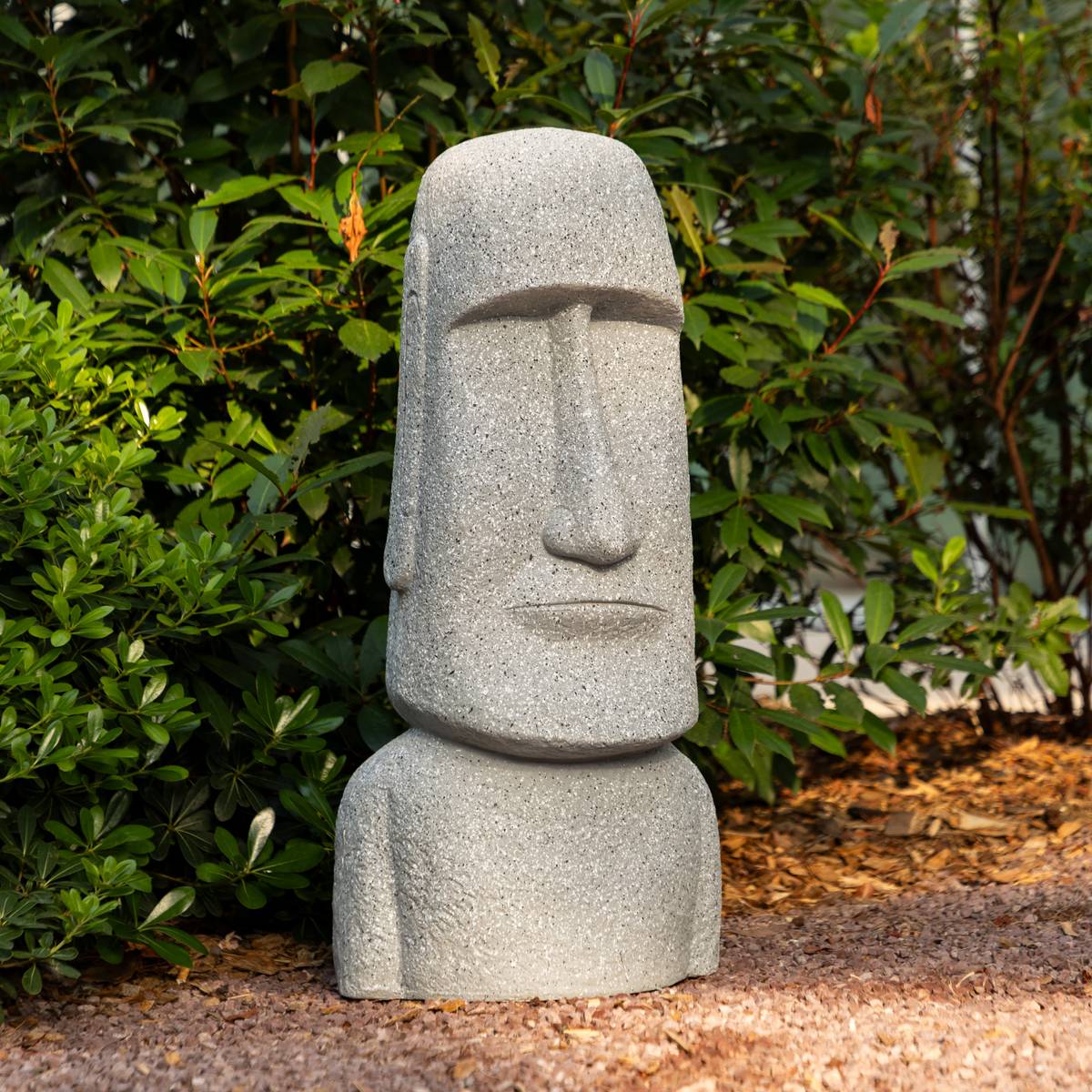 Estatua de exterior “Moai”