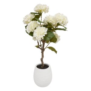 Flores artificiales en maceta “Mika”