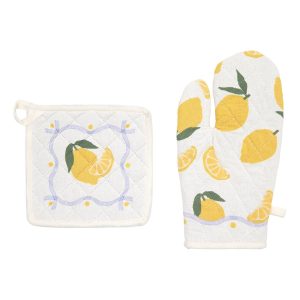 Guante y agarrador “Fruity”