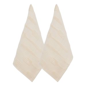 Juego de 2 paños de cocina “Terry”