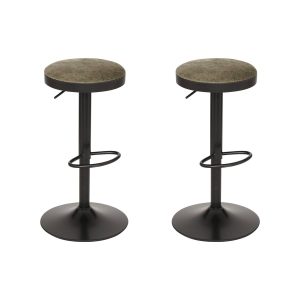 Juego de 2 taburetes de bar “Ilsa”