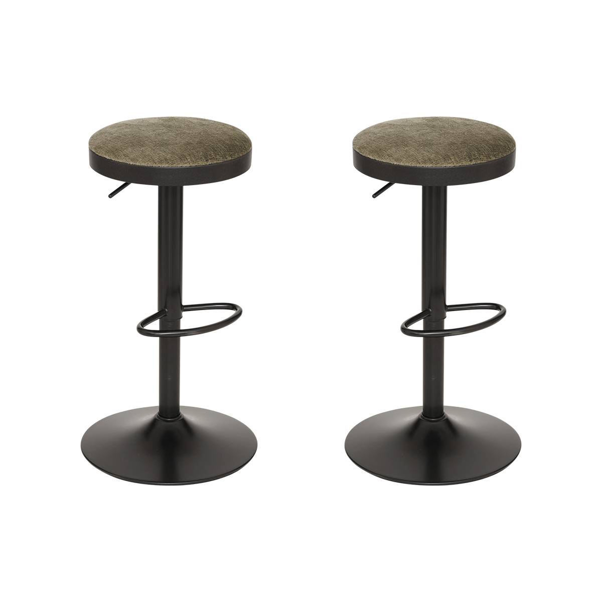 Juego de 2 taburetes de bar “Ilsa”