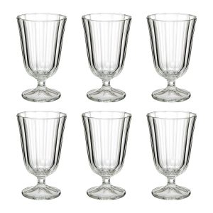 Juego de 6 copas de vino “Julia”