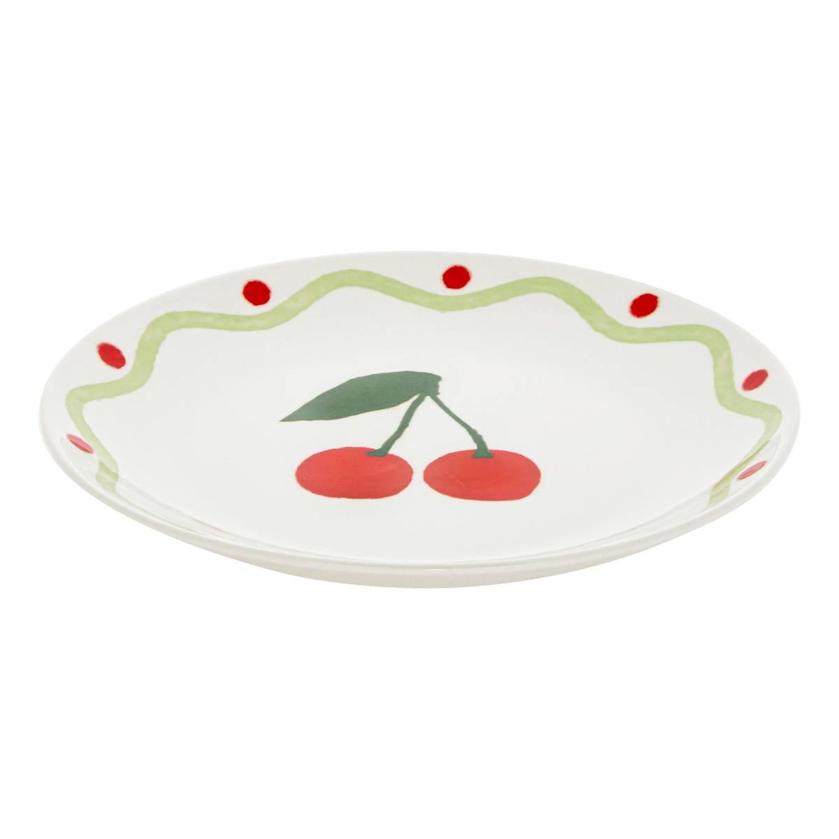 Juego de 6 platos de postre “Fruity”