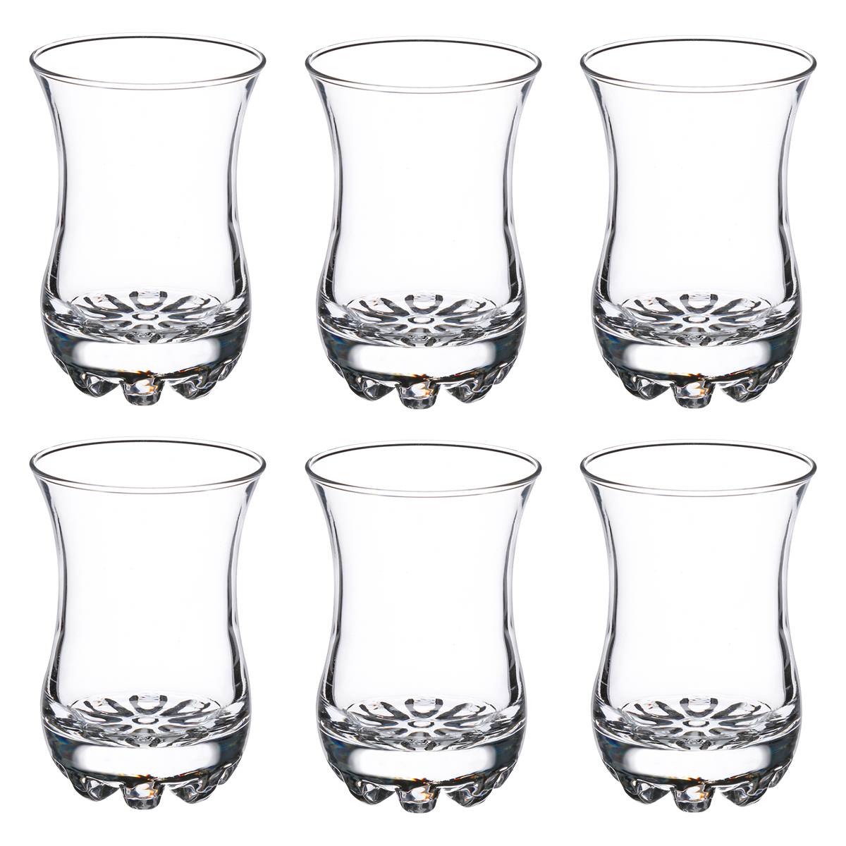 Juego de 6 vasos de té “Sylvana”
