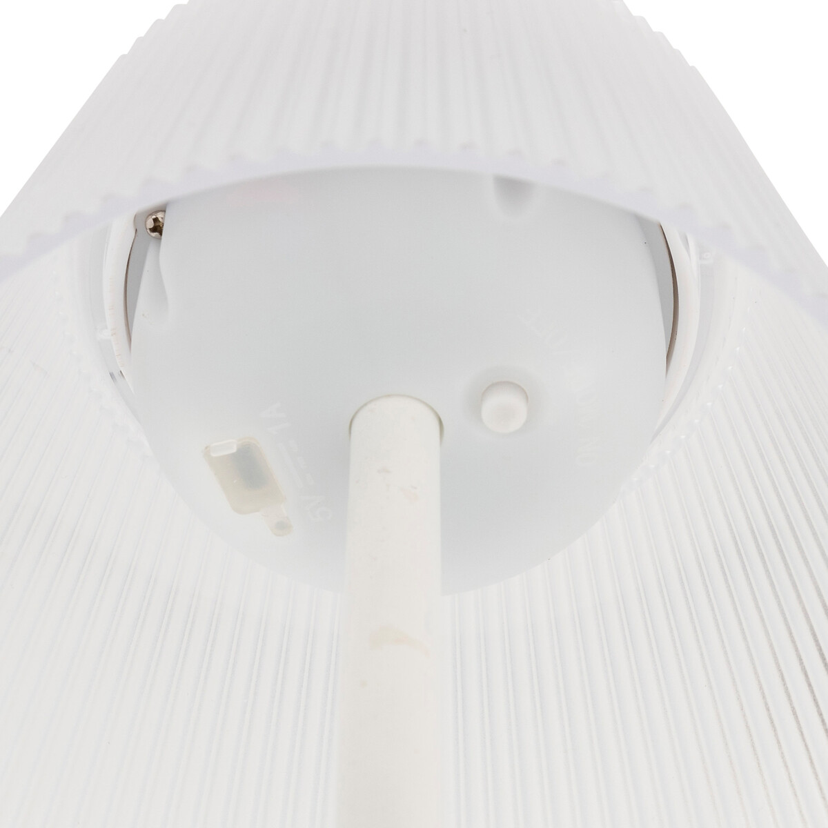 Lámpara de exterior recargable USB KATY Blanca