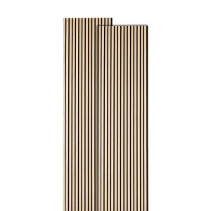 Lote de 2 paneles decorativos de listones de madera Colva