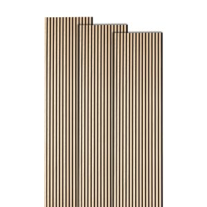 Lote de 3 paneles decorativos de listones de madera Colva
