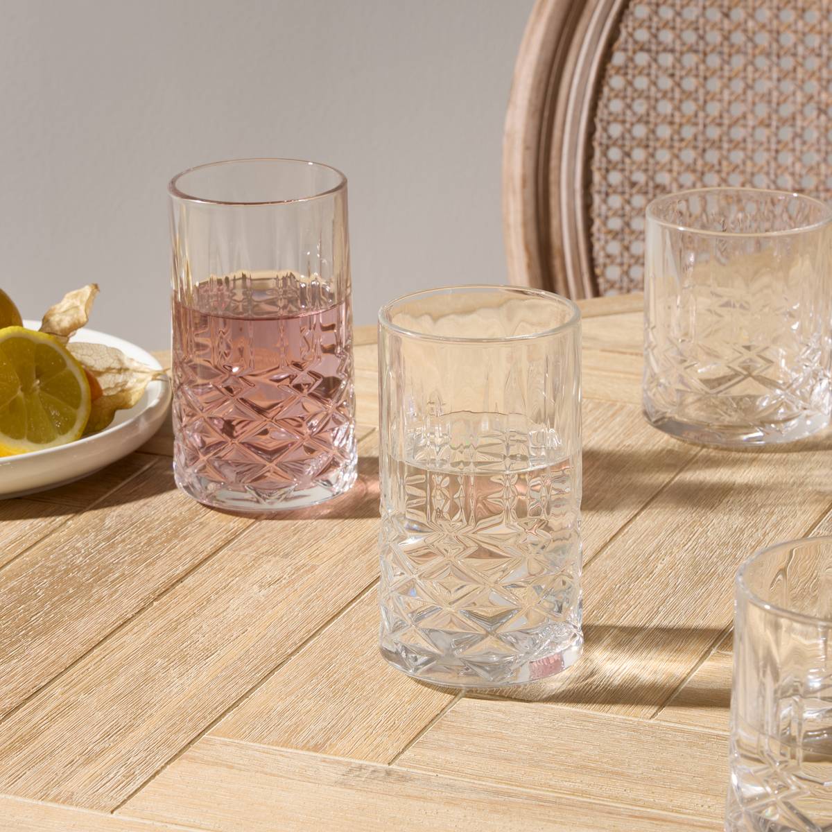 Lote de 4 vasos altos “Gaspard”