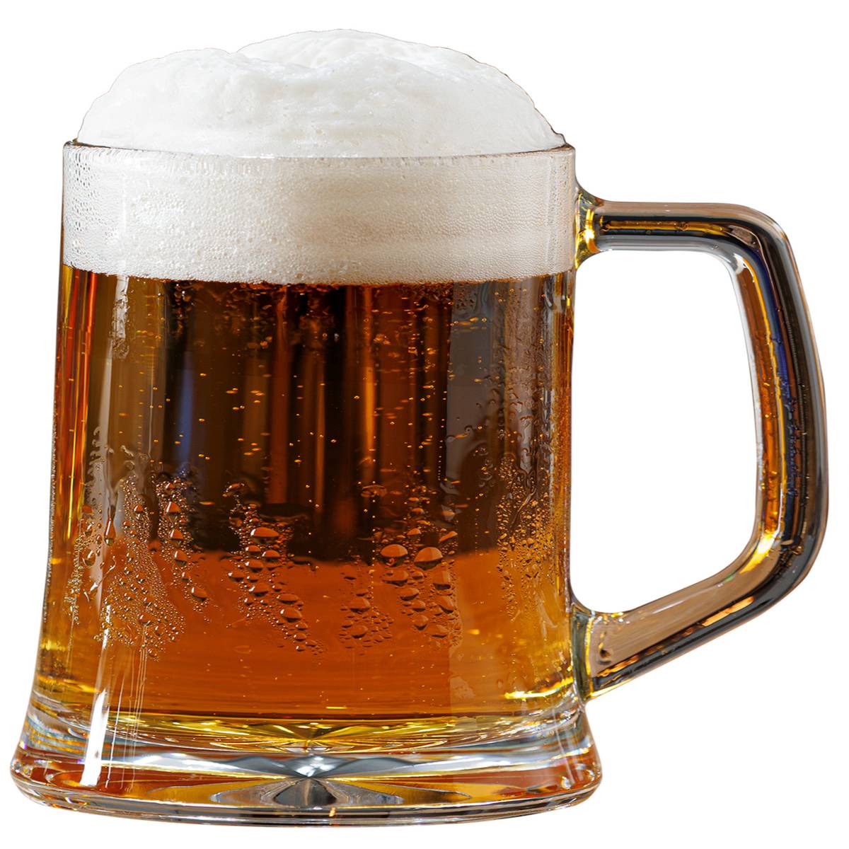 Lote de 4 vasos de cerveza “Biere”