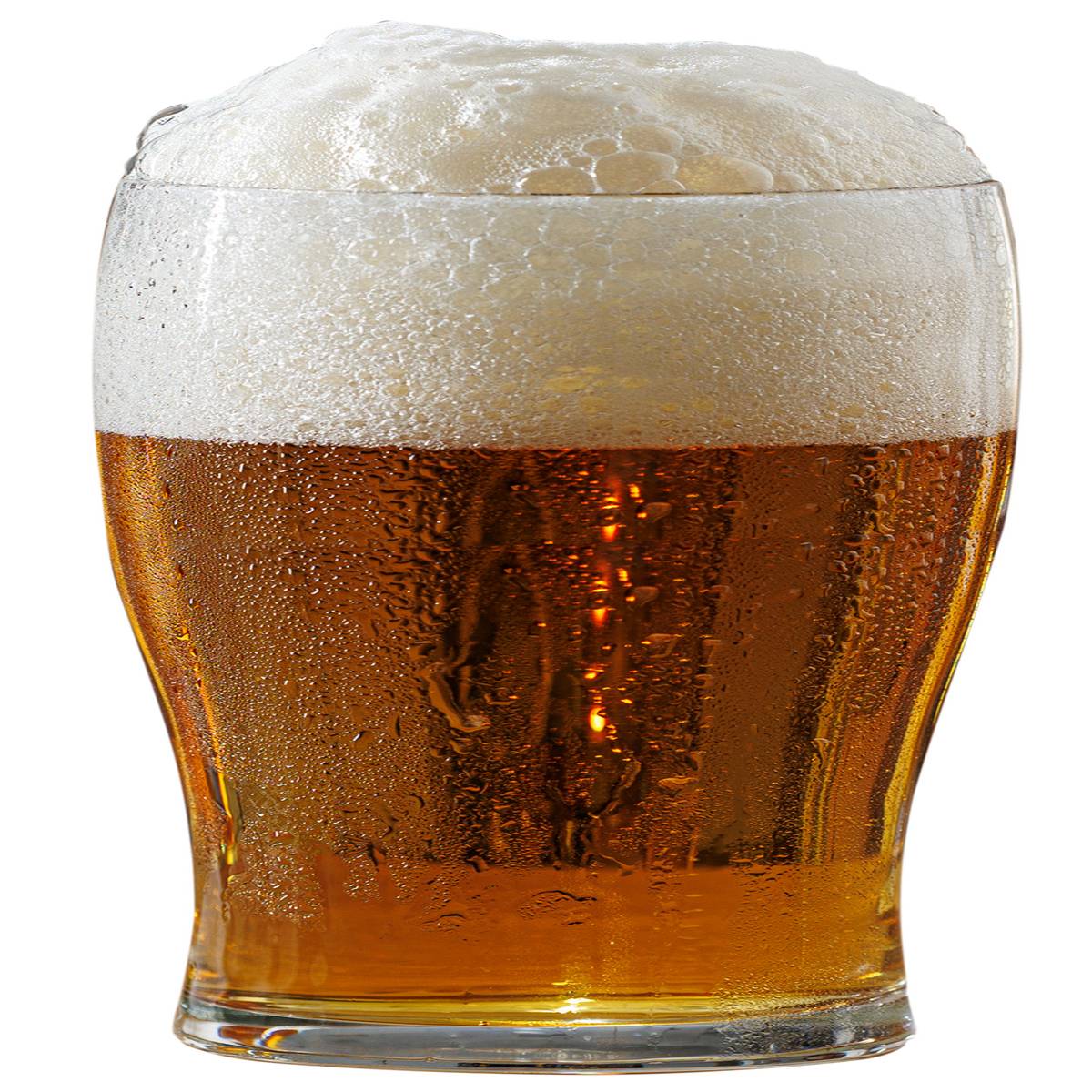 Lote de 4 vasos de cerveza “Pinte”
