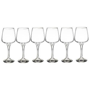 Lote de 6 copas de vino “Elaya”