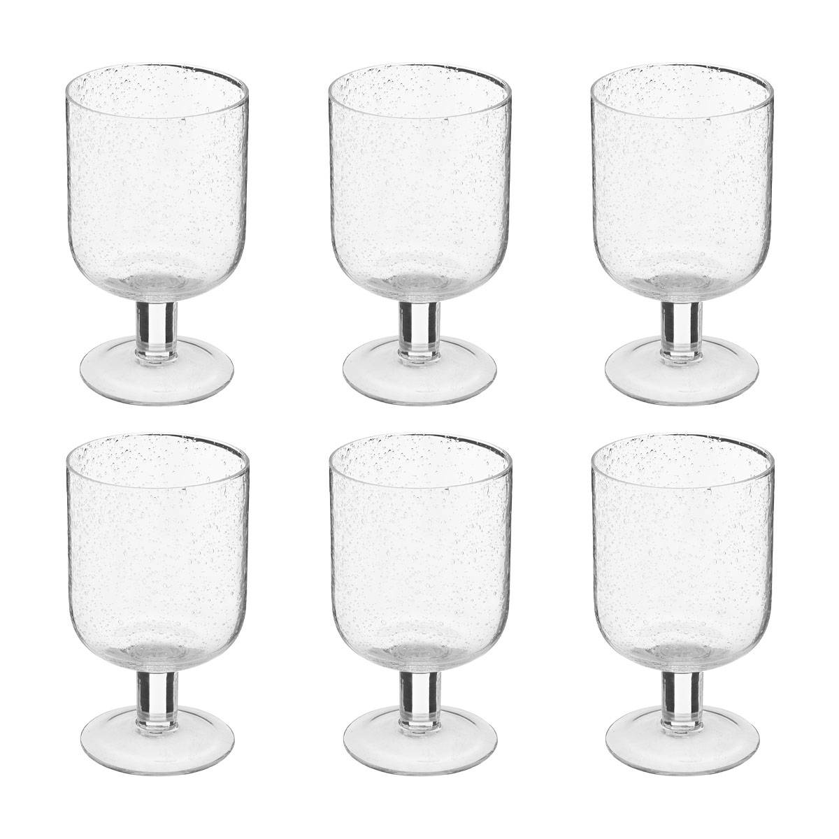‘Lote de 6 copas de vino “Naia”‘