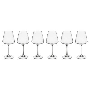 Lote de 6 copas de vino “Selenga”
