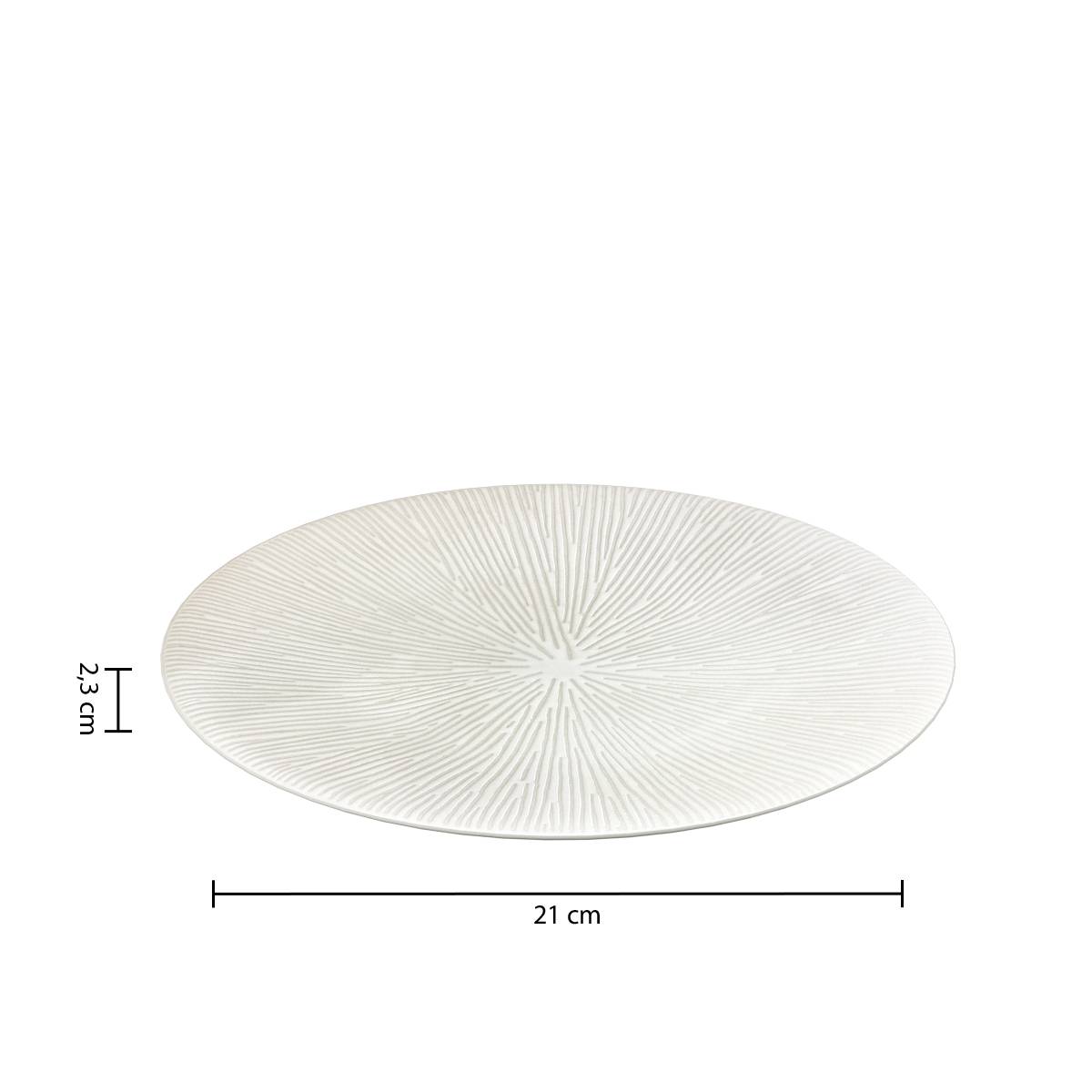 Lote de 6 platos de postre “Atelier”
