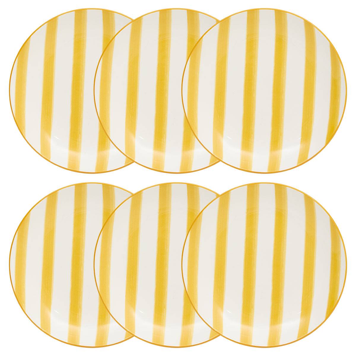 Lote de 6 platos de postre “Charlie”