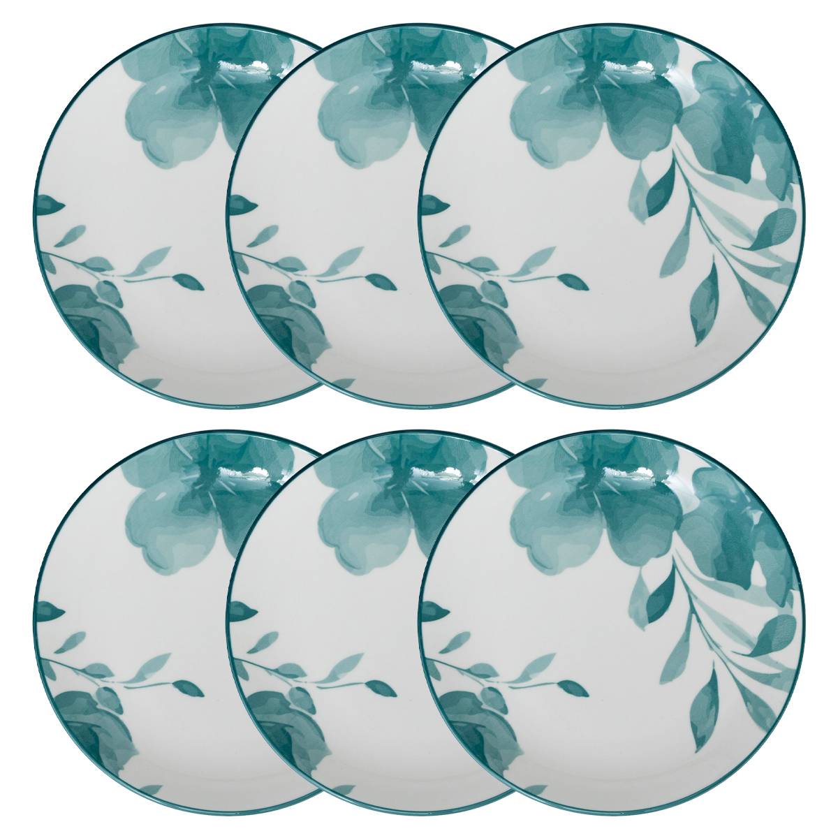 Lote de 6 platos de postre “Lily”