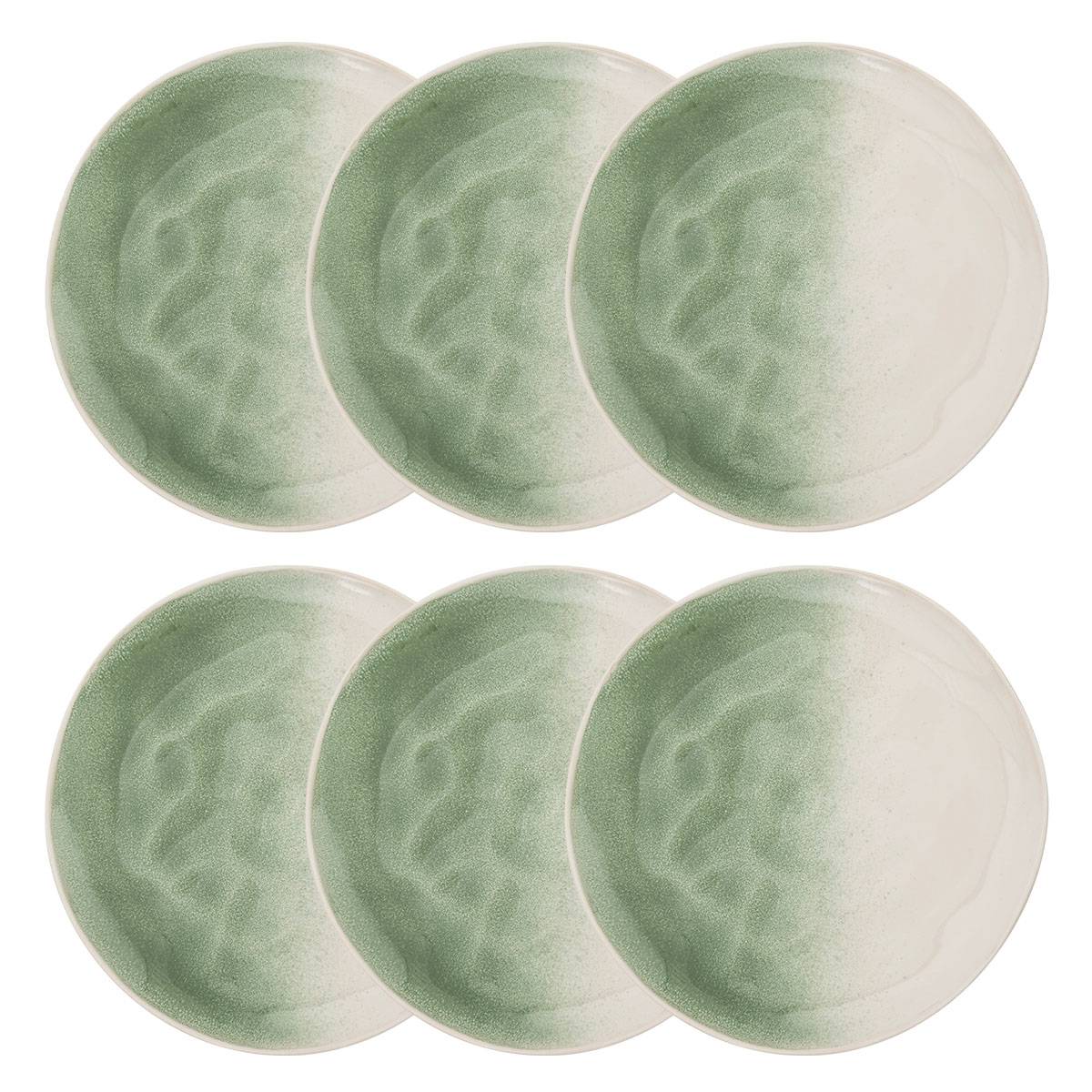 Lote de 6 platos de postre “Mala”