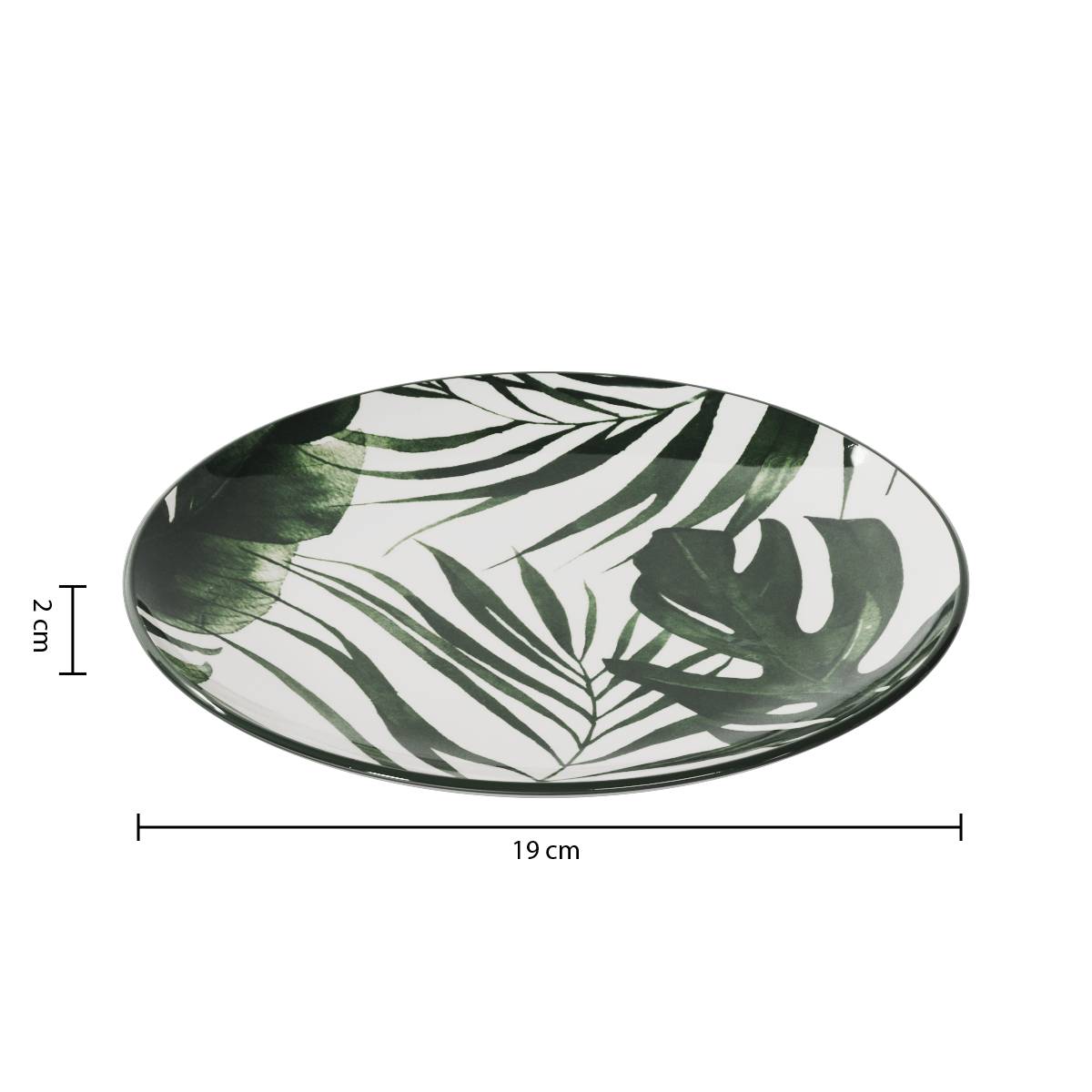 Lote de 6 platos de postre “Palme”
