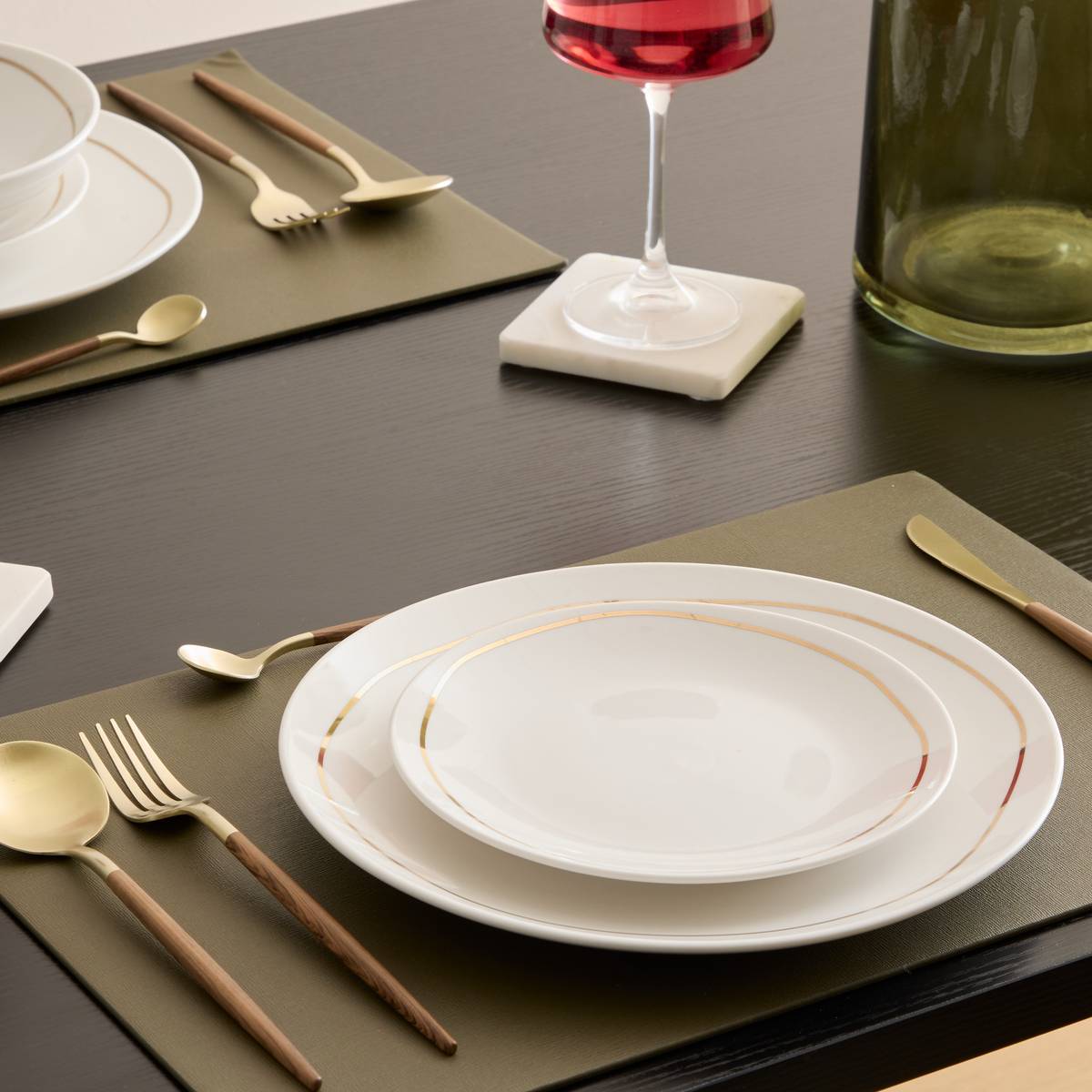 Lote de 6 platos de postre “Selena”