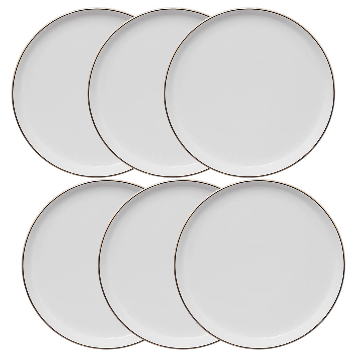 Lote de 6 platos de postre “Sublima”