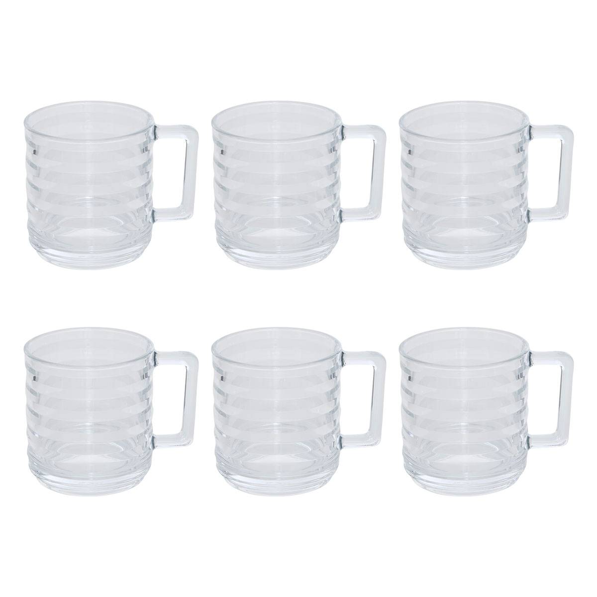 Lote de 6 tazas “Julie”