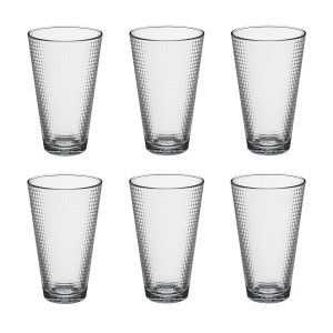 Lote de 6 vasos altos “Benit’Eau”