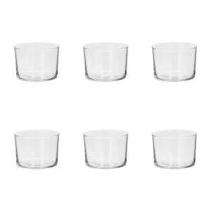 Lote de 6 vasos bajos “Bodeg’Eau”