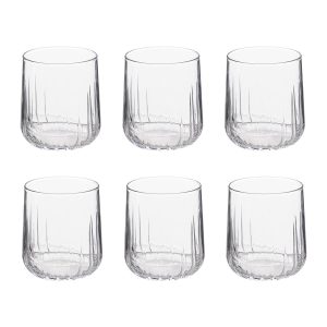 Lote de 6 vasos bajos “Dieg’Eau”
