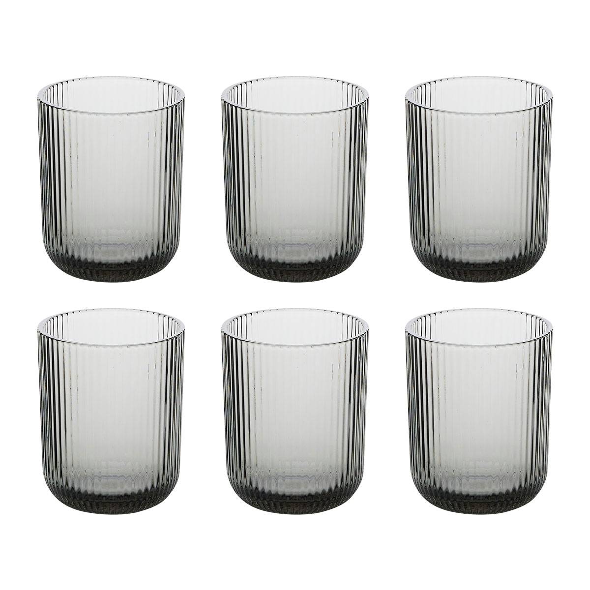 Lote de 6 vasos bajos “Ema”