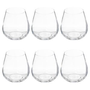 Lote de 6 vasos bajos “Lena”