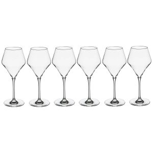 Lote de 6 vasos de agua “Clarillo”