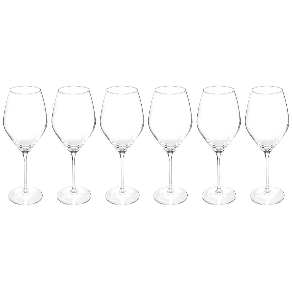 Lote de 6 vasos de agua “Silvia”