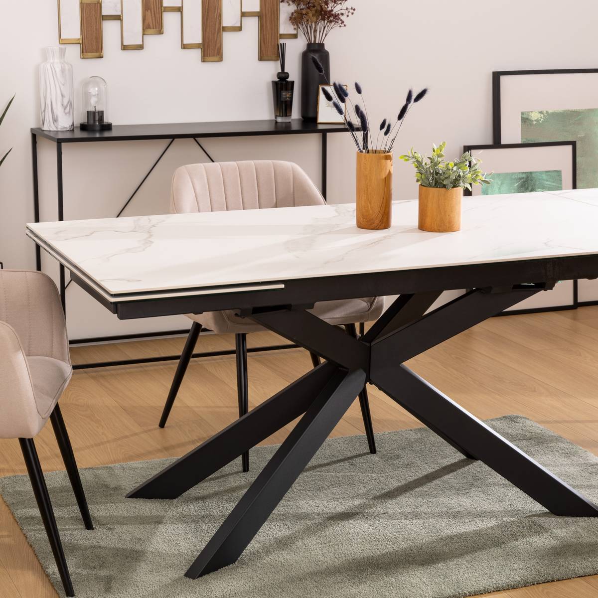 Mesa de comedor extensible “Boot”