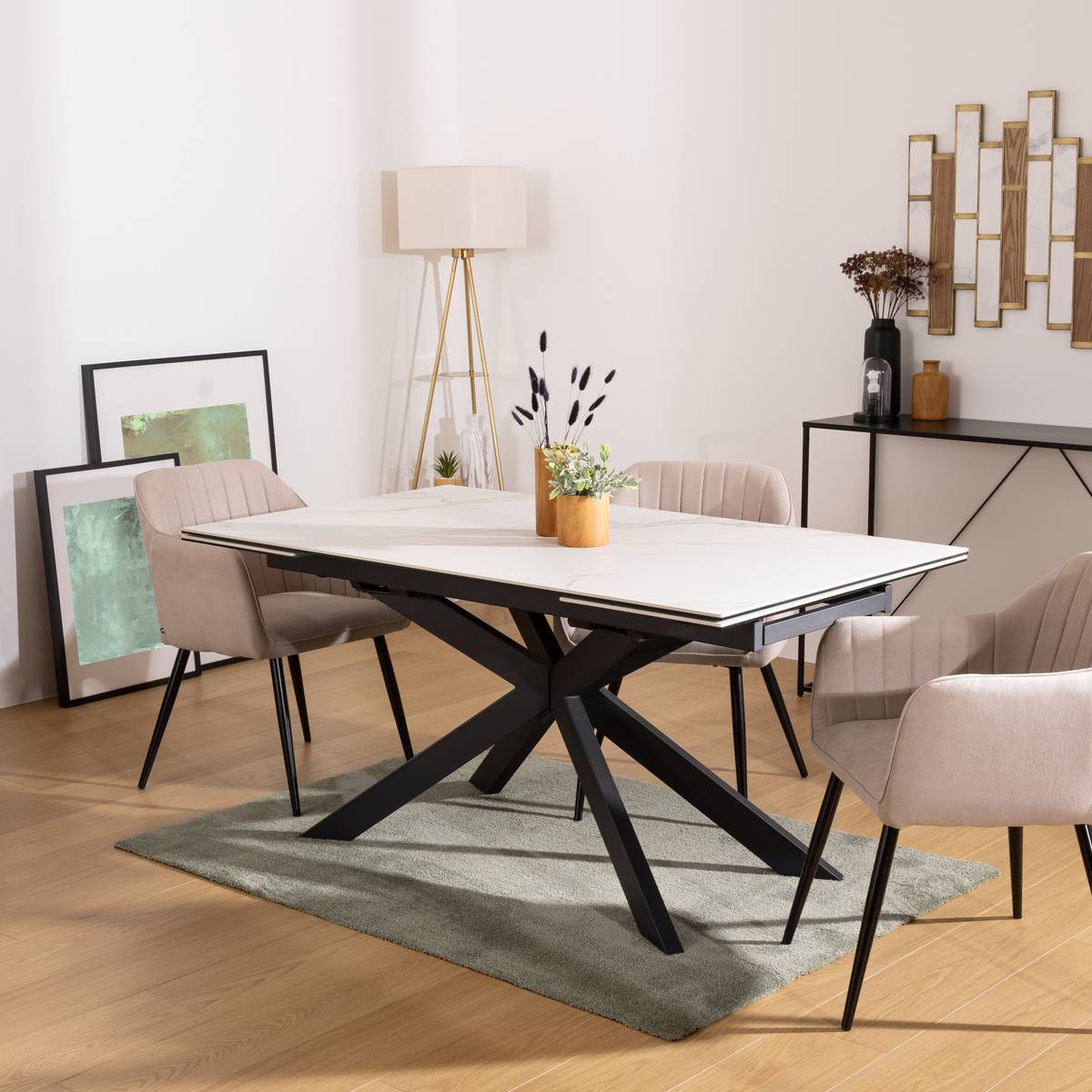 Mesa de comedor extensible “Boot”