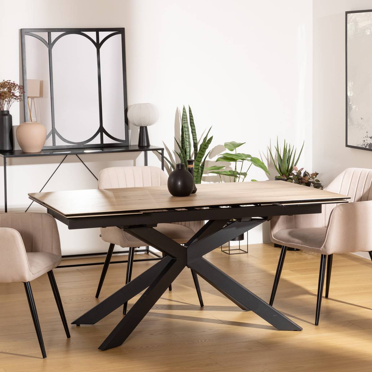 Mesa de comedor extensible “Boot”