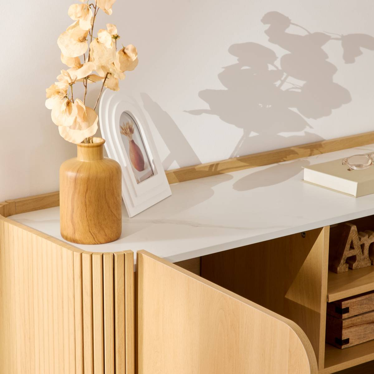 Mueble TV 2 puertas 1 nivel “Homelya”