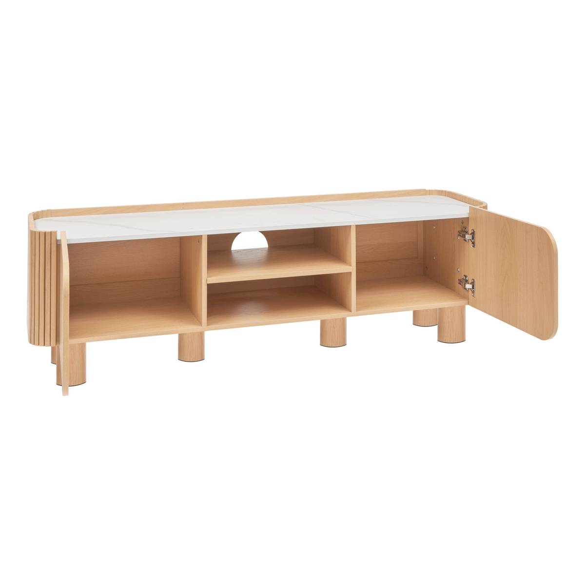 Mueble TV 2 puertas 1 nivel “Homelya”