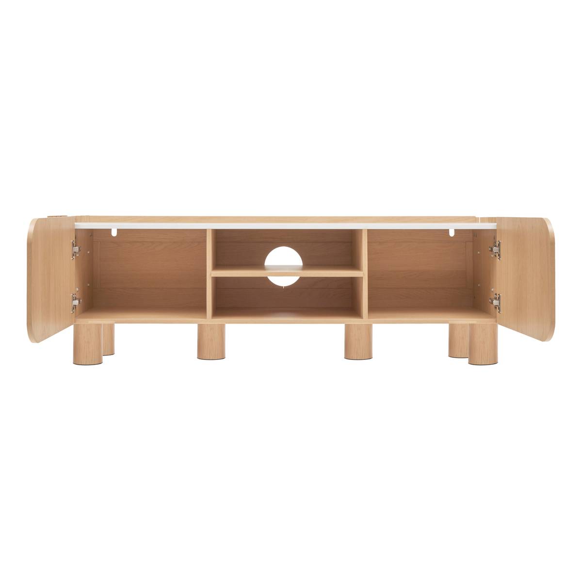 Mueble TV 2 puertas 1 nivel “Homelya”