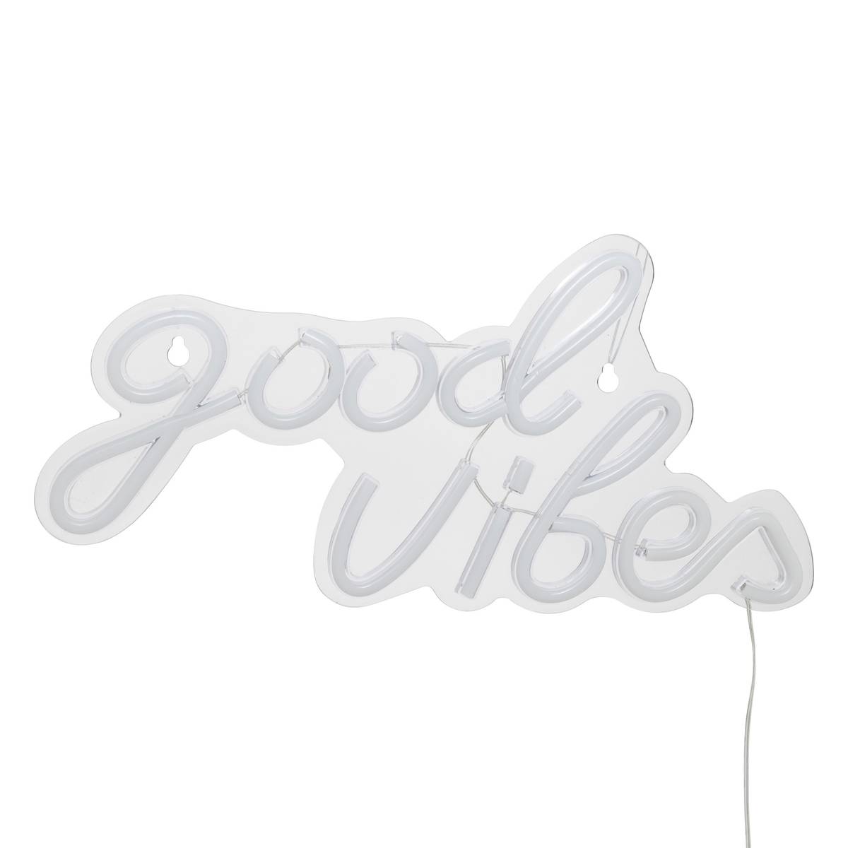 Neón de pared LED “Good Vibes”