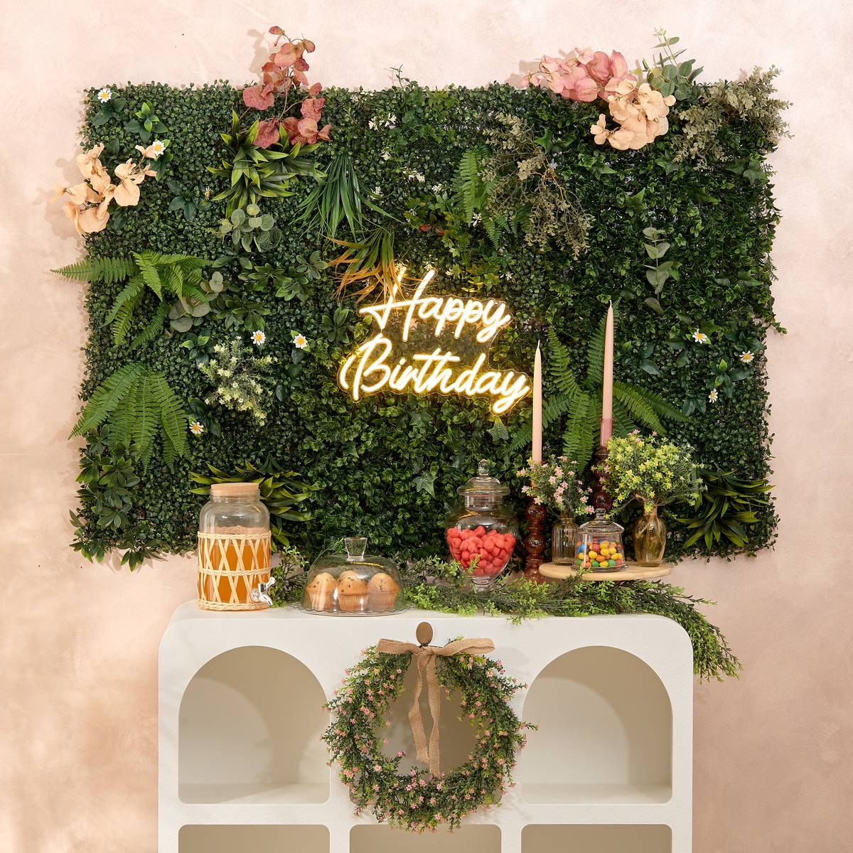 Neón LED “Happy Birthday”