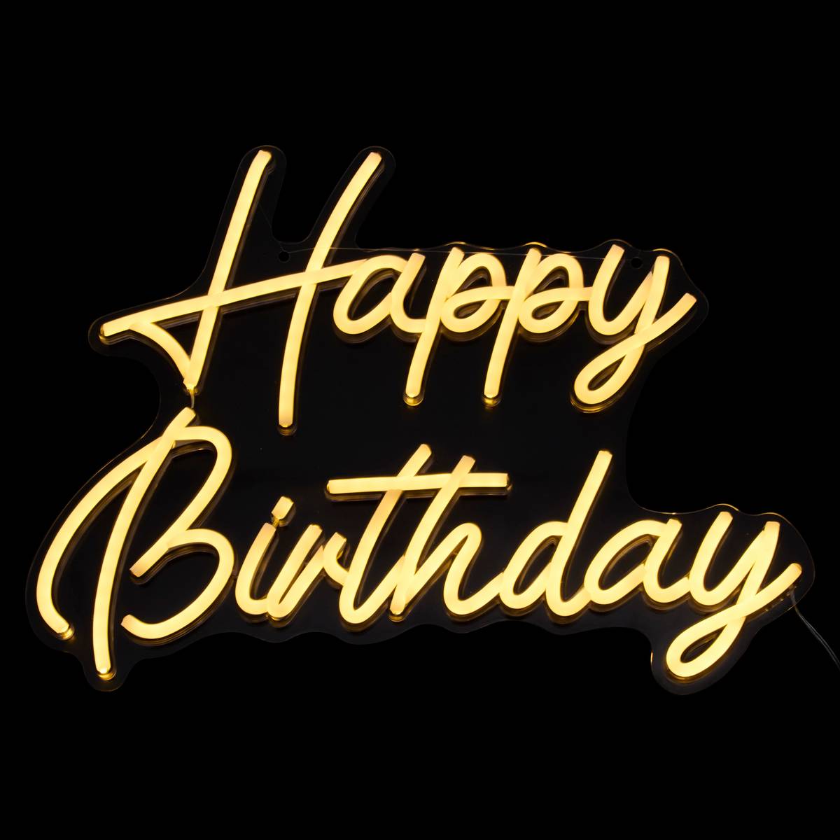 Neón LED “Happy Birthday”