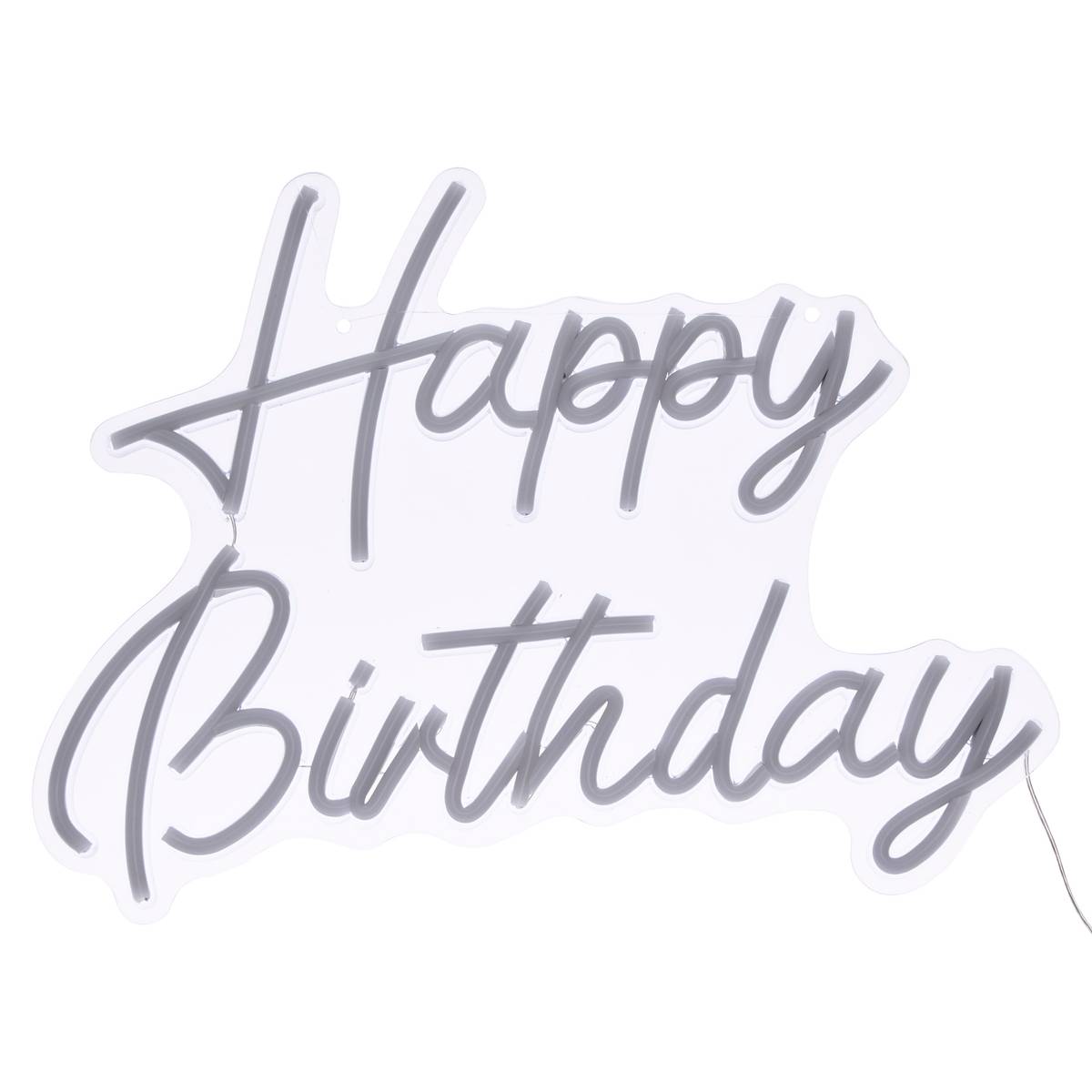 Neón LED “Happy Birthday”